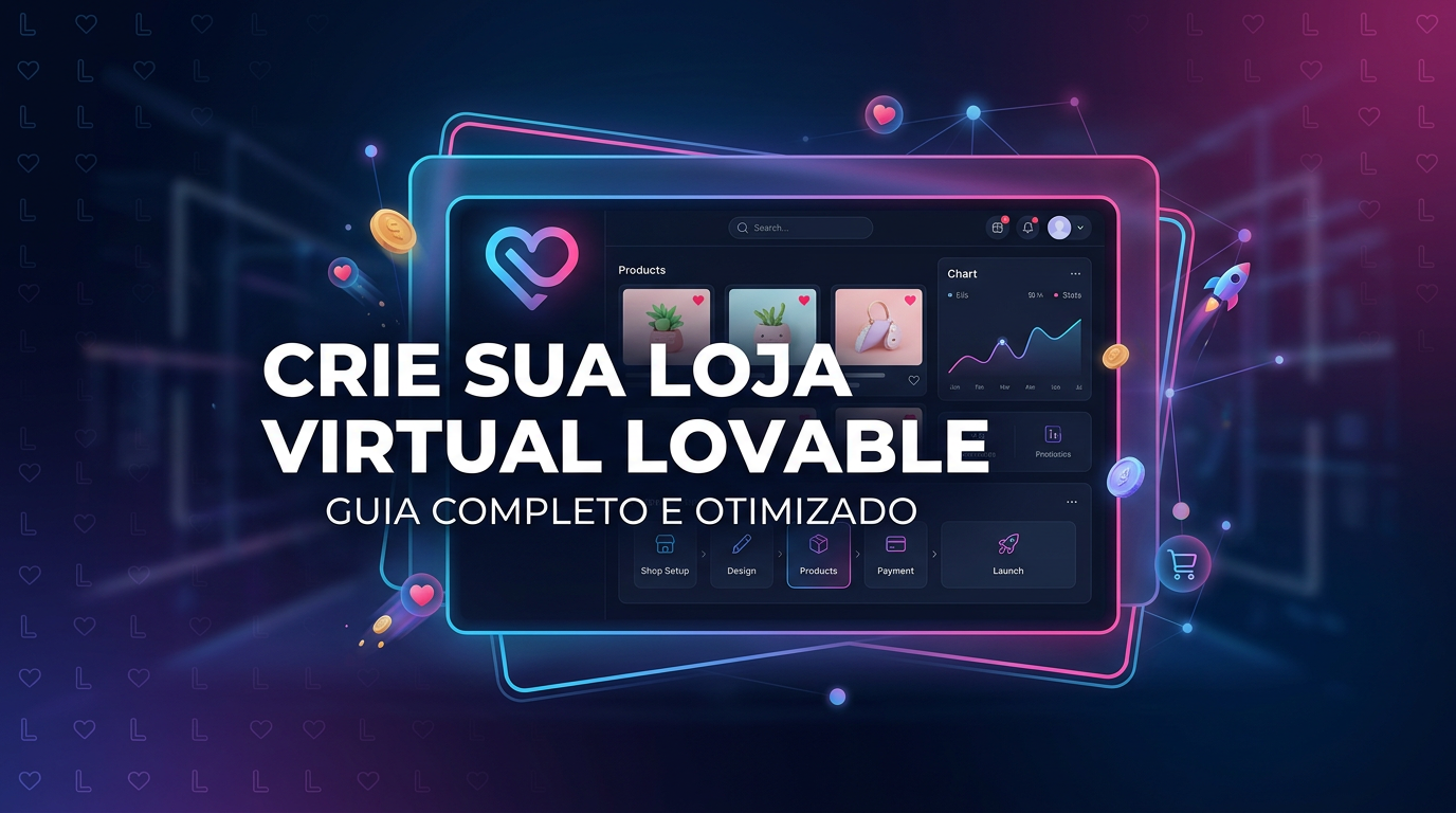 Crie Sua Loja Virtual Lovable: Guia Completo e Otimizado