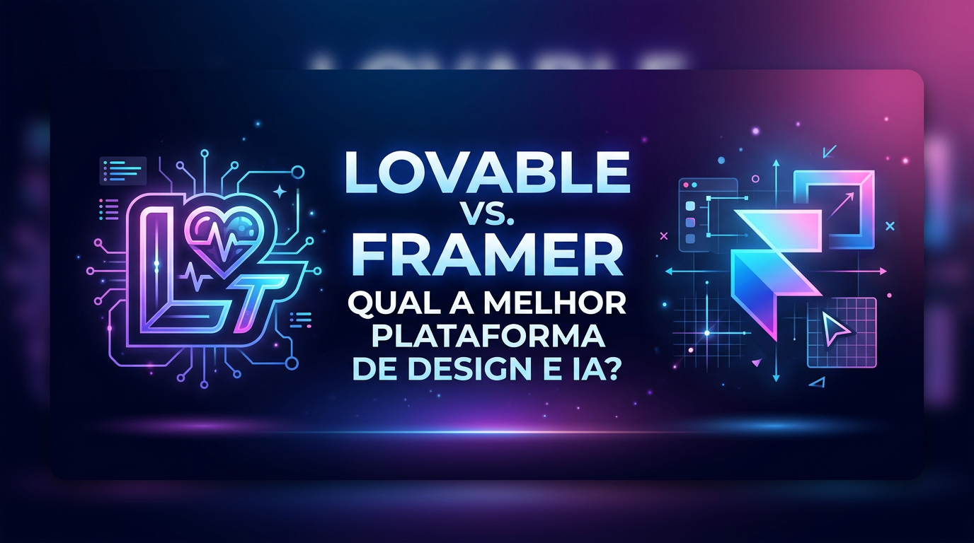 Lovable vs. Framer: Qual a Melhor Plataforma de Design e IA?