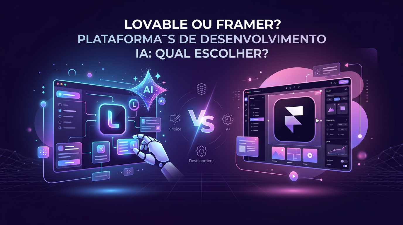 Lovable vs. Framer: Qual Plataforma de Desenvolvimento IA Escolher?
